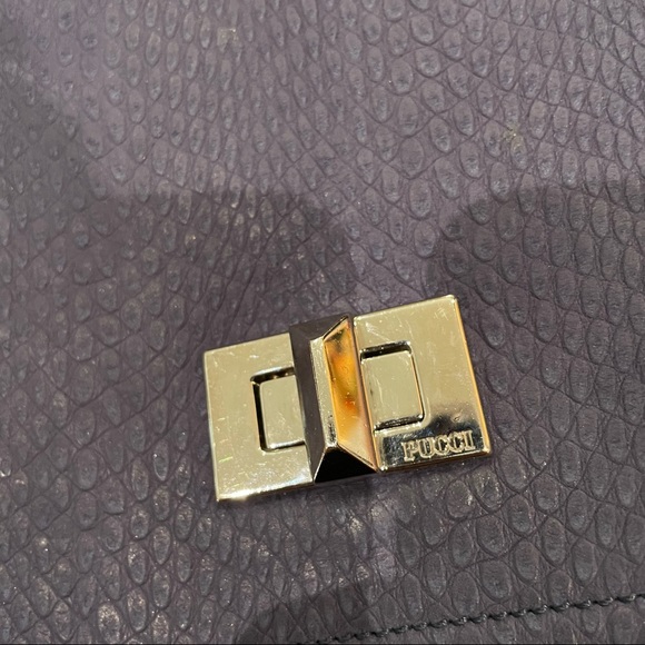 Emilio Pucci Navy Blue Bag - Picture 5 of 5